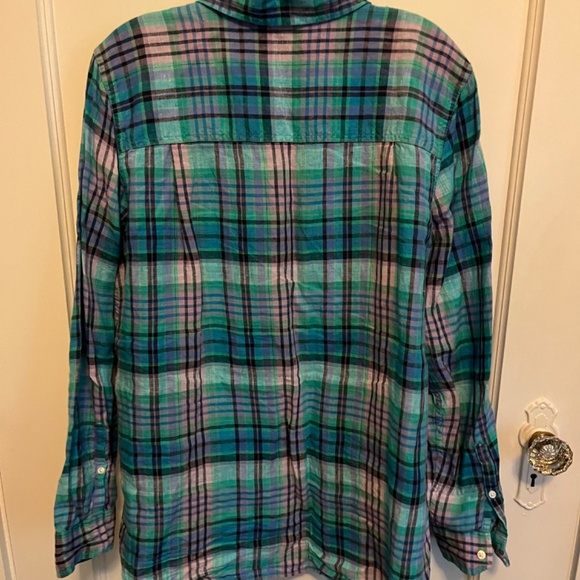 LL Bean linen tunic - large - Picture 2 of 5